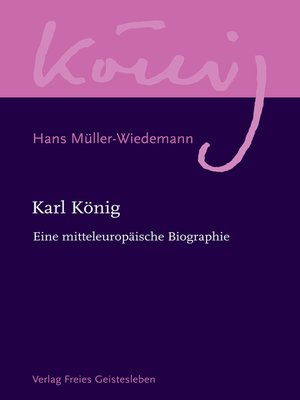cover image of Karl König